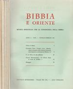 Bibbia e Oriente - Anno 11 - Gennaio-Dicembre - 1969. Rivista bimestrale per la conoscenza della Bibbia