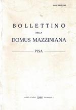 Bollettino della Domus Mazziniana - Pisa