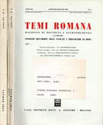 Temi Romana - Anno XL - N. 1-2. Rassegna di dottrina e Giurisprudenza