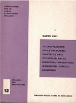 La Coltivazione Delle Principali Piante da Orto Utilizzate Dalla Industria Conserviera (Pomodoro-Pisello-Fagiolino)