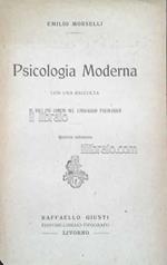 Psicologia moderna. Con una raccolta di voci più comuni nel linguaggio psicologico