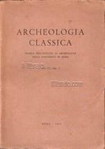 Archeologia classica - vol. III - fasc. 2