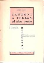 Canzoni a Teresa ed altre poesie