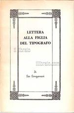 Lettera alla figlia del tipografo