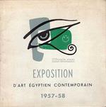 Exposition d'art contemporain egyptien 1957 - 58