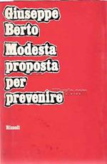 Modesta Proposta Per Prevenire