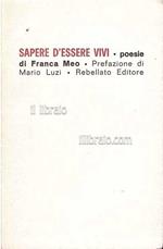 Sapere d'essere vivi