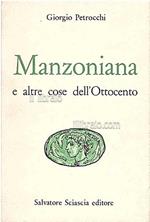 Manzoniana e altre cose dell'Ottocento