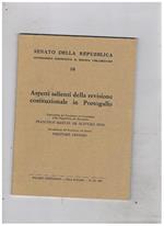 Aspetti salienti della revisione costituzionale in Portogallo. Esposizione del presidente Francisco manuel de Olivera Dias