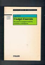 Il budget d'esercizio. Strumenti di programmazione, controllo e motivazione