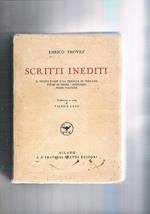 Scritti inediti. Il nuovo Faust o la trilogia di Tristano, poemi in prosa, soliloqui, prose petiche. Prefazione e note di Valeria lupo