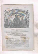 Il progresso, rivista quindicinale delle nuove invenzioni e scoperte notizie scientifiche industriali e varietà interessanti. Disponiamo dell'anno IV 1876 completa in 24 numri. Contiene l'elenco dei brevetti d'invenzioni e privative industriali