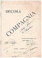 Decima Compagnia incontro alla tempesta con passo leggero