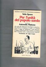 Per l'unità del popolo sardo