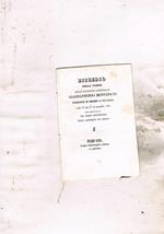 Epicedio sulla tomba dell'Illustre Cardinale Giannantonio Benvenuti Vescovo d'Osimo e Cingoli uscito di vita il 14 novembre 1838. Nel primo anniversario della lacrimata sua morte