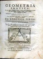 Geometria pratica, in cui, i principj di essa, vi sono molti insegnamenti intorno alle varie misure di terre, acque, fieni, pietre, grani, fabbriche, ed altro, secondo l'uso di Verona, e di tutte l'altre principali città d'Italia, raccolti dalle Opere di