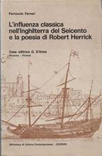 L' influenza classica nell'Inghilterra del Seicento e la poesia di Robert Herrick