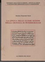 La lingua delle ultime sezioni della cronaca di Peterborough