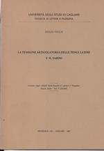 La tensione articolatoria delle tenui latine e il sardo. Estratto dagli Annali della Facoltà di lettere e Filosofia -Nuova serie - Vol. II (XXXIX)