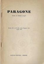 Paragone. Estratto dal n° 269 della rivista Paragone – Arte Luglio 1972