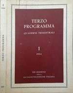 Terzo programma. Quaderni trimestrali, 1, 1964