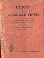 Codice di procedura penale. con le innovazioni della Legge 18 giugno 1955, n. 517 e relative norme di attuazione