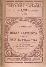 Della clemenza e della brevità della vita. e le epistole a S. Paolo, e di S. Paolo a Seneca