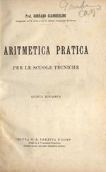 Aritmetica pratica per le scuole tecniche