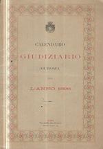 Calendario giudiziario di Roma per l'anno 1896