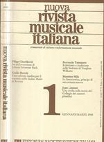 Nuova Rivista Trimestrale Italiana Num. 1 (1983)