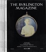 The Burlington magazine Anno 1989 N° da 1036, 1037, 1038, 1039, 1040