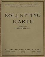 Bollettino d'Arte. Serie Terza - Anno XXV, 1931