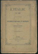 L' Italie en 1860 esquisse des événements militaires et politiques