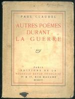 Autres poemes durant la guerre