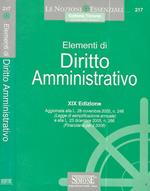 Elementi di Diritto Amministrativo