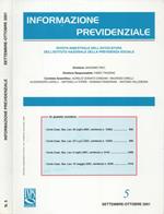 Informazione previdenziale - 2001. Rivista bimestrale dell'avvocatura dell'Istituto Nazionale di Previdenza Sociale