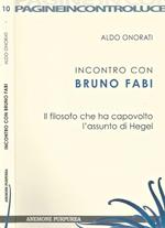 Incontro con Bruno fabi. il filosofo che ha capovolto l' assunto di Hegel