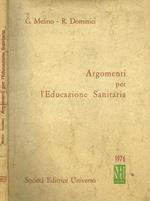 Argomenti per l'educazione sanitaria