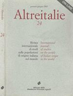 Altreitalie n. 24. Rivista internazionale di studi sulle popolazioni di origine italiana nel mondo