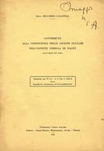 Contributo alla conoscenza delle lesioni oculari nell'osteite fibrosa di Paget. Estratto dal n.5-6 A.I, vol.I, 1932-X della Rassegna Italiana d'Ottalmologia