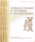 Giornale italiano di ortopedia e traumatologia vol.VI fasc.I II anno 1980. Supplemento LXIV Congresso della S.I.O.T.2voll.. Organo ufficiale della società italiana di ortopedia e traumatologia