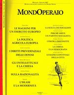 Mondoperaio N.S. Anno 12 N. 2 4/5. Rivista Socialista Fondata Da Pietro Nenni Di: Luciano Pellicani Direttore