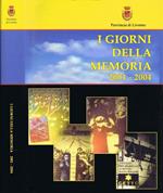 I Giorni della Memoria 2001-2004