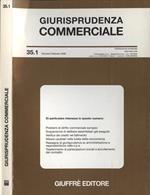 Giurisprudenza commerciale n. 35.1