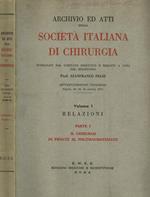 Archivio ed Atti della Società italiana di chirurgia 1981