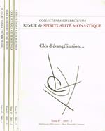 Collectanea Cisterciensia. Revue De Spiritualite' Monastique