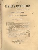 La Civiltà Cattolica 1869