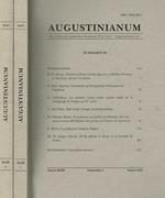 Augustinianum. Periodicum Semestre Instituti Patristici Augustinianum Di: Vittorino Grossi A Cura Di