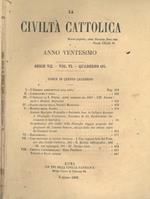 La Civiltà Cattolica 1869