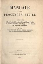 Manuale della procedura civile